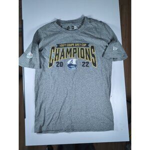 Men New Era Toronto Argonauts 2022 109th Grey Cup Champions Locker Room T-Shirt